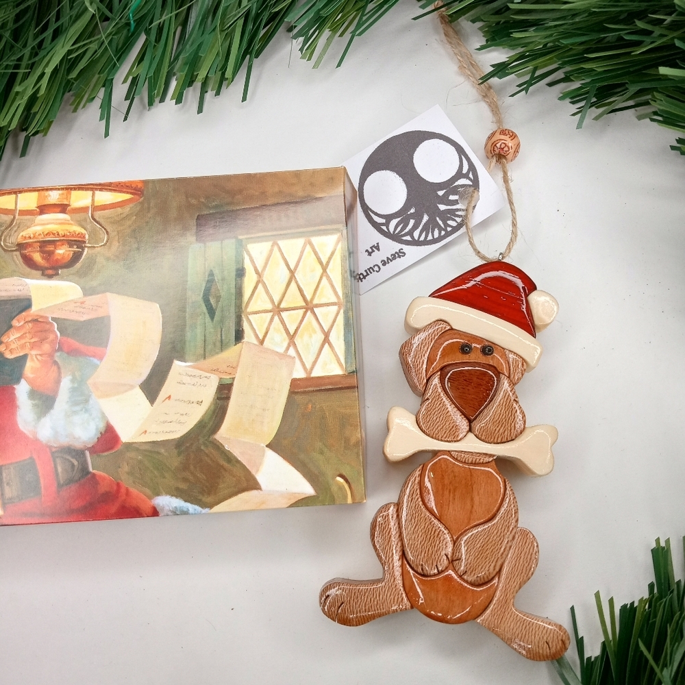 Hand Crafted Wood Ornament